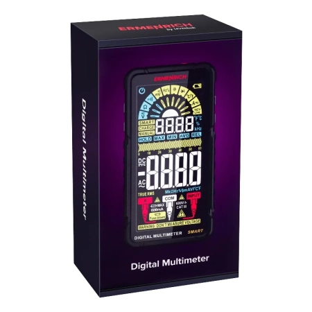 Цифровой мультиметр Ermenrich Zing TC33 купить по низкой цене | МАКСПРОФИТ