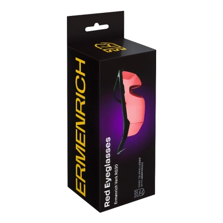 Очки лазерные Ermenrich Verk RG30, красные купить по низкой цене | МАКСПРОФИТ