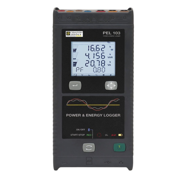 Анализатор качества электрической энергии Chauvin Arnoux PEL103 купить по низкой цене | МАКСПРОФИТ